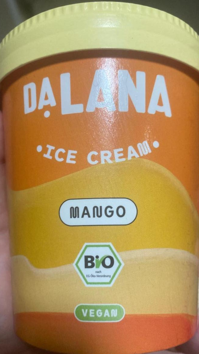 Фото - Veganská zmrzlina s příchutí manga Dalana