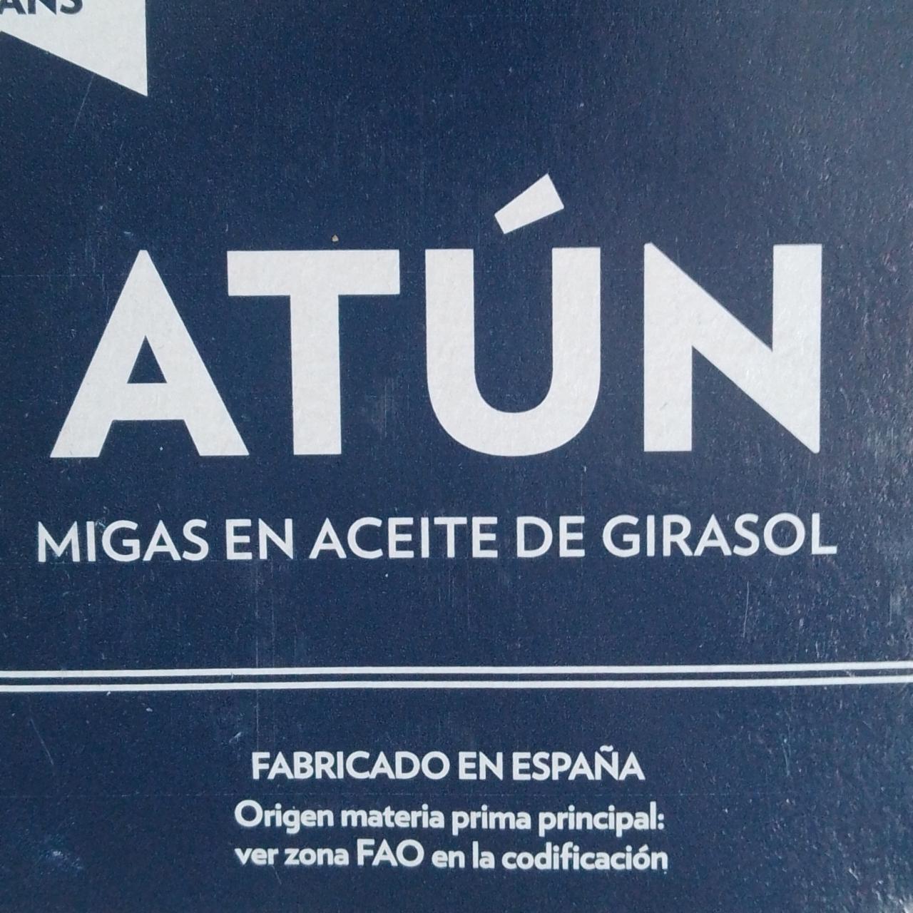 Фото - Atun migas en aceite de girasol Costatun