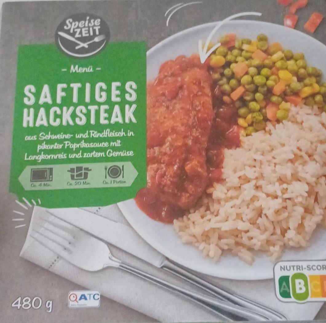 Фото - Saftiges hacksteak Speisezeit
