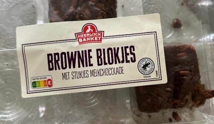 Фото - Brownie blokjes Heerlijck Bancket
