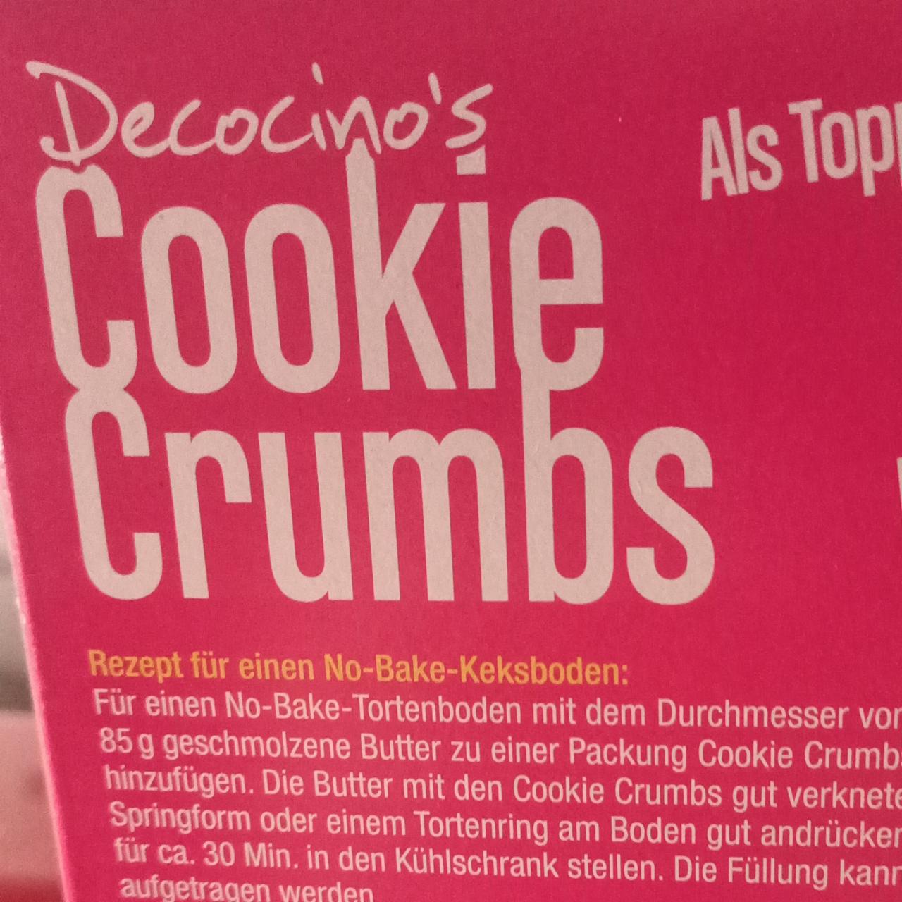 Фото - Cookie сrumbs Decocino's