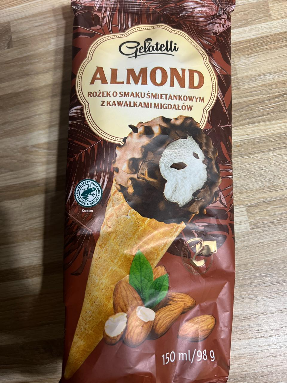Фото - Морозиво зі шматочками мигдалю Almond Gelatelli
