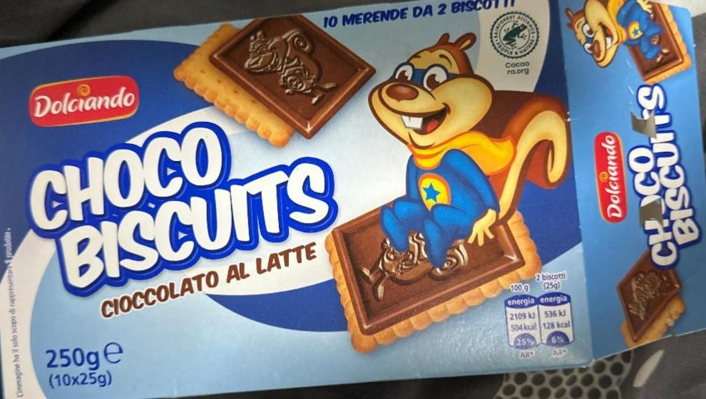 Фото - Choco biscuits Dolciando