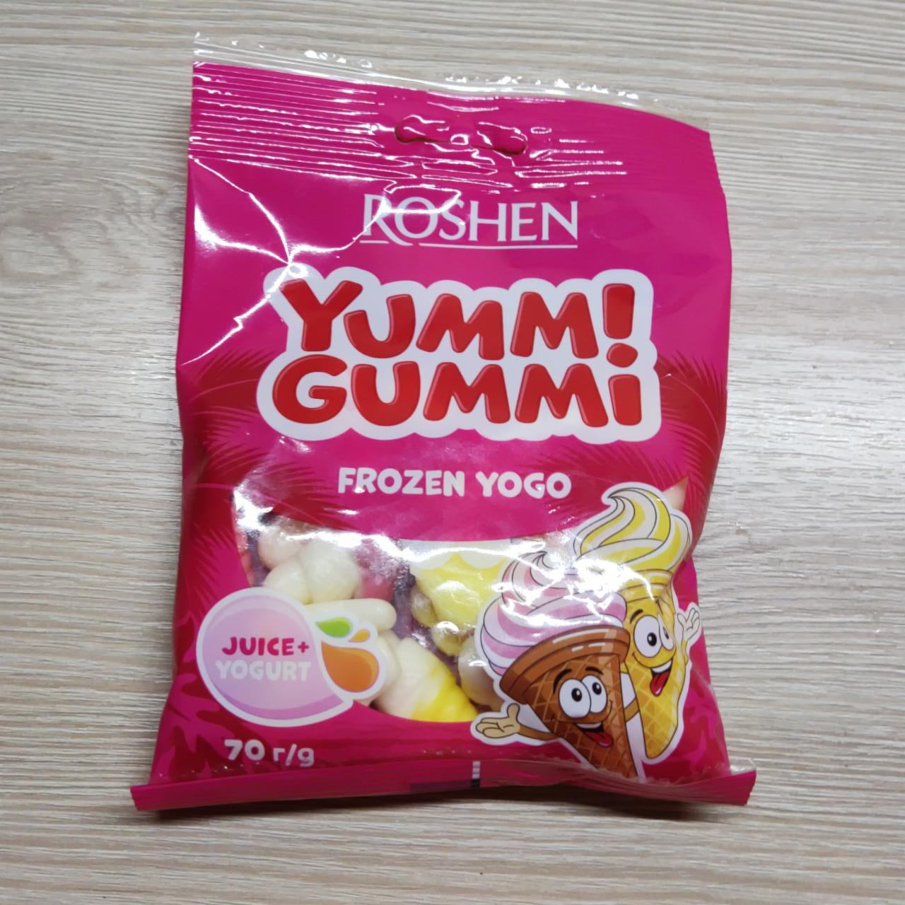 Фото - Yummi gummi frozen yogo Roshen