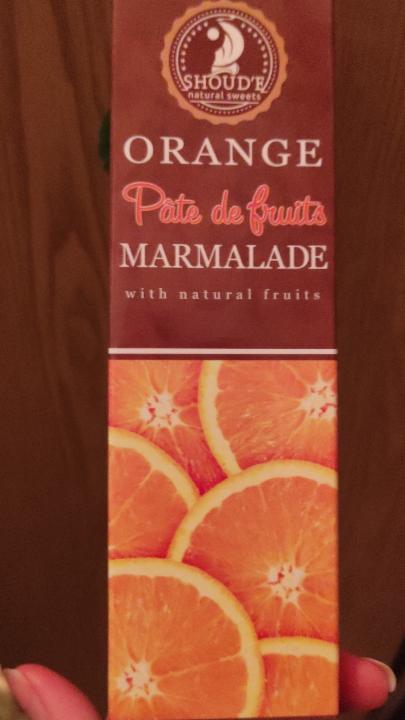 Фото - Мармелад апельсин Patte de fruits Солодкий Світ