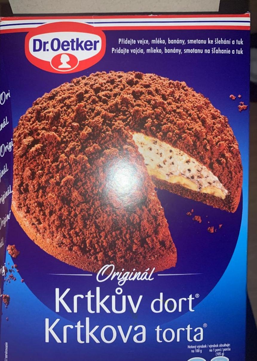 Фото - Krtkův dort Dr.Oetker