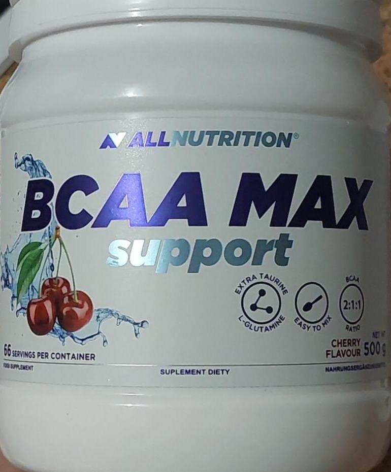 Фото - Амінокислоти BCAA Max Support AllNutrition
