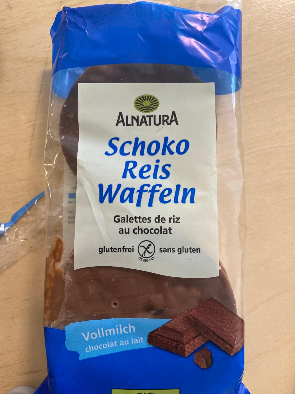Фото - Хлібці з шоколадом Schoko Reis Waffeln Alnatura