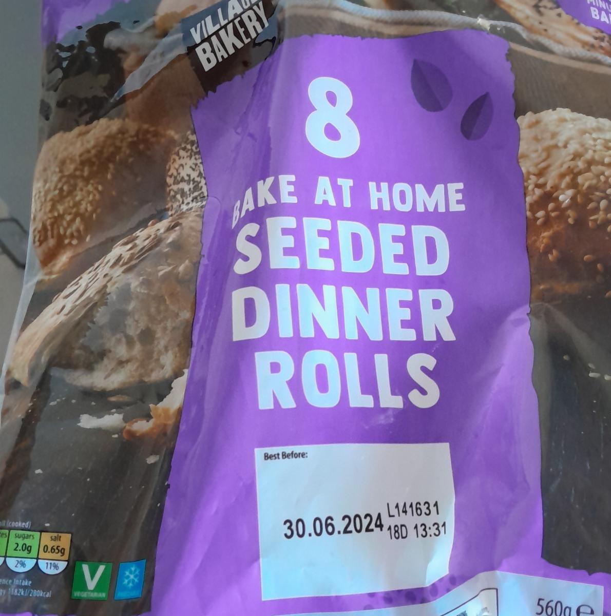 Фото - Bake at home seeded dinner rolls Village bakery