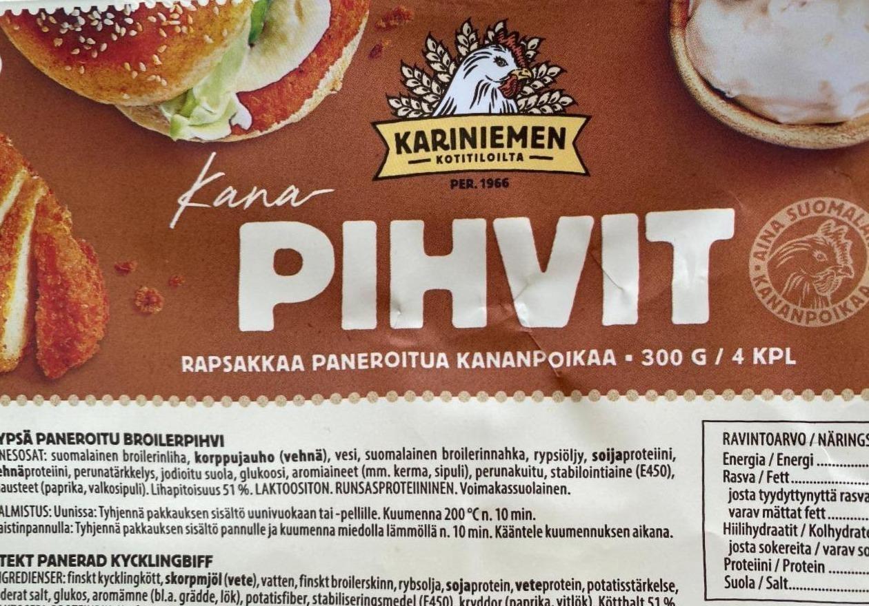 Фото - Pihvit rapakka Kariniemen