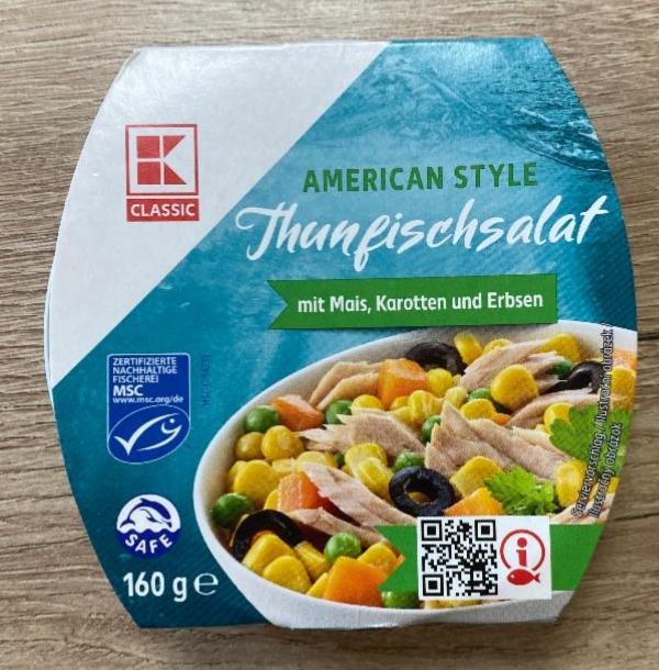 Фото - Thunfischsalat american style mit mais, karotten und erbsen K-Classic