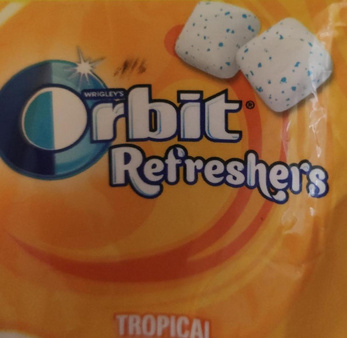 Фото - Жувальна гумка Wrigley's Refreshers Tropical Orbit