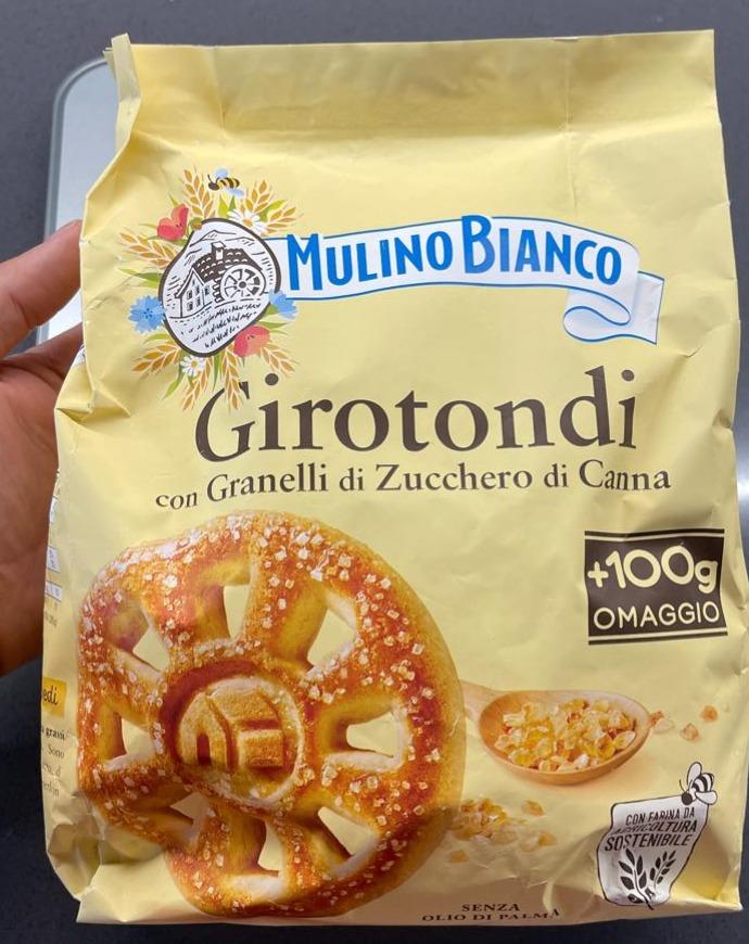 Фото - Girotondi con granelli di zucchero di canna Mulino Bianco