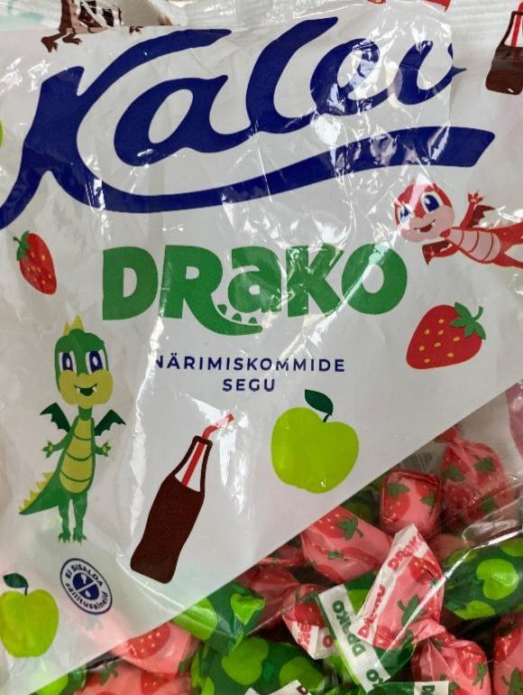 Фото - Цукерки Drako змішані жувальні Kalev