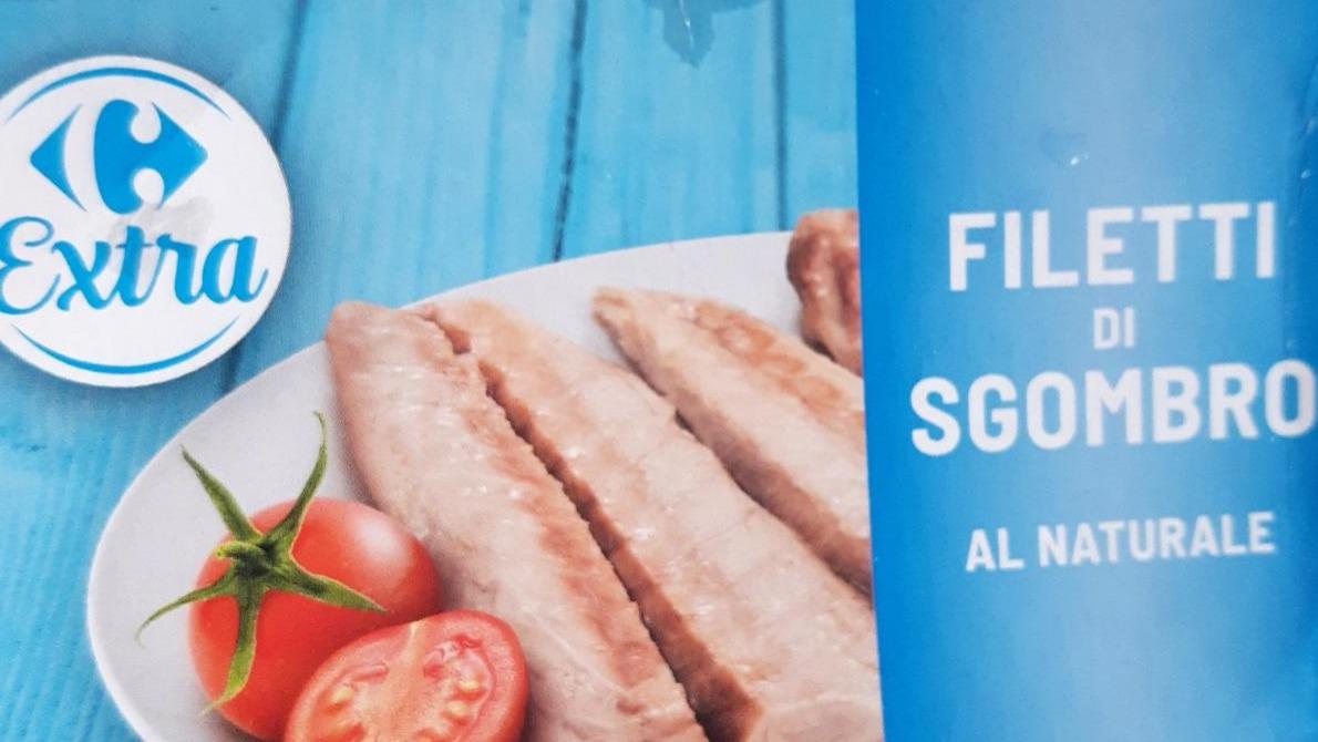 Фото - Filetti di sgombro al naturale Carrefour