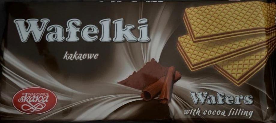 Фото - Wafelki kakaowe Wafers with cocoa filling Wadowice Skawa