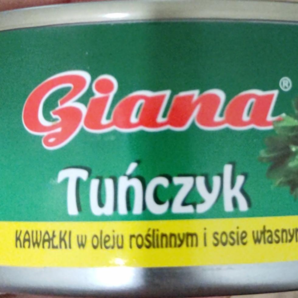 Фото - Tuńczyk kawałki w oleju roślinnym i sosie własnym Giana