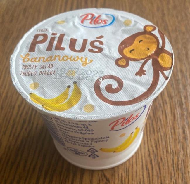 Фото - Serek Piluś bananowy Pilos