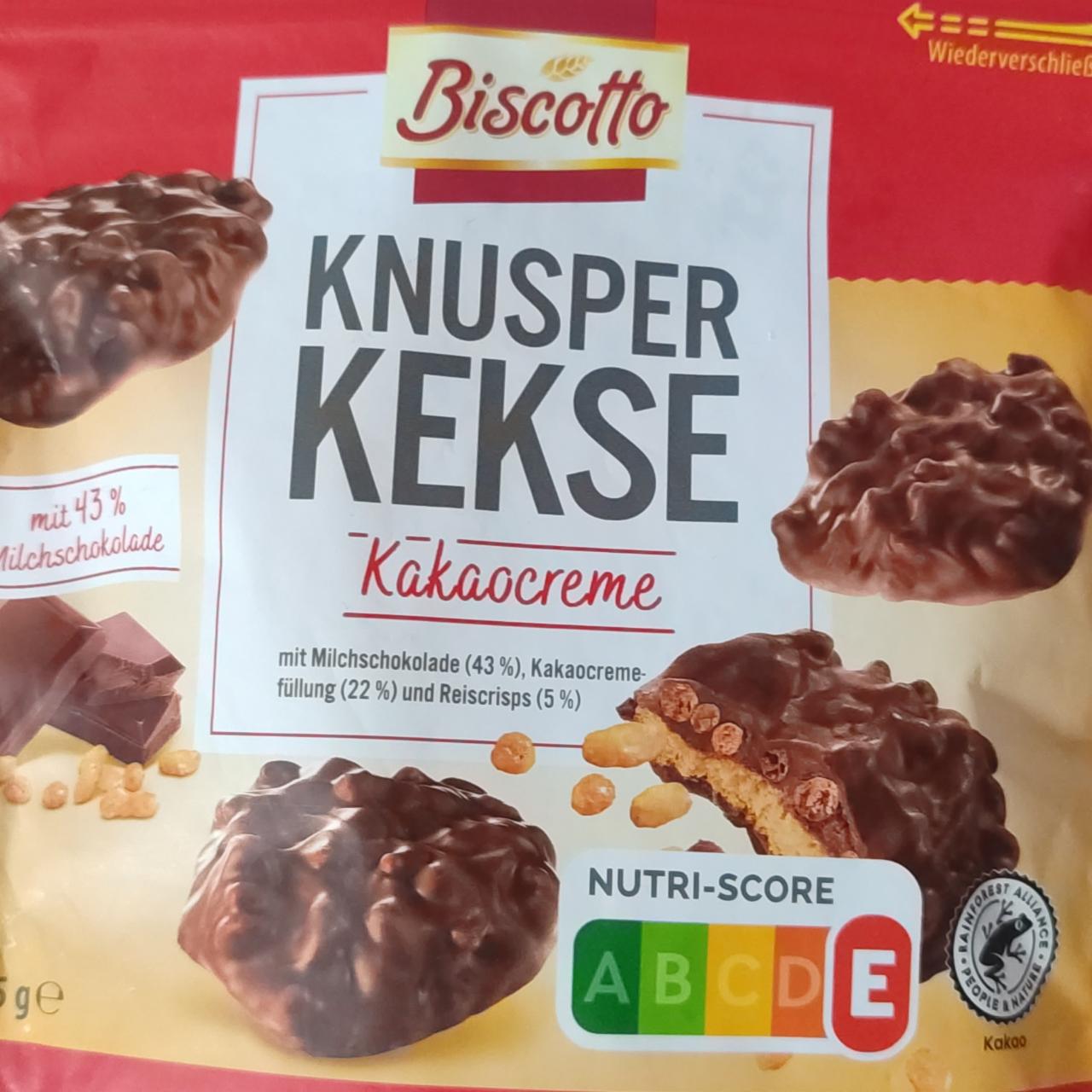 Фото - Knusper kekse kakaocreme Biscotto