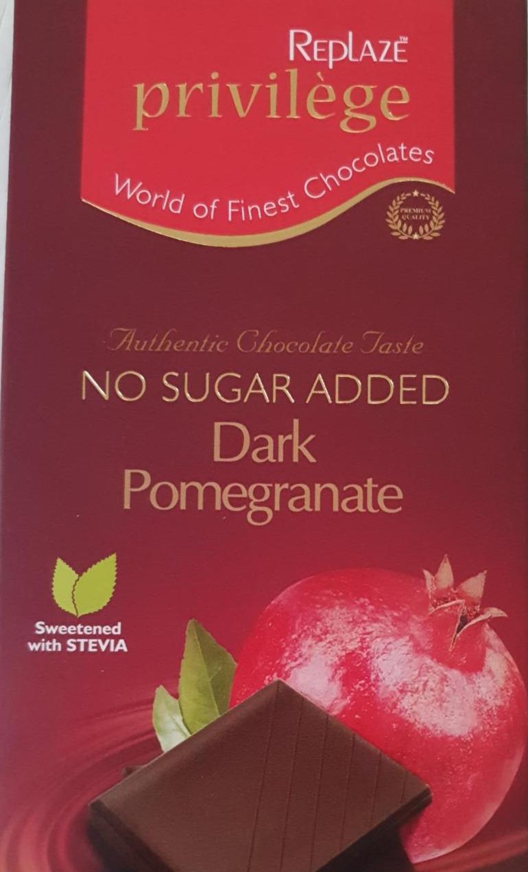 Фото - Шоколад Dark Pomegranate Replaze Privilege