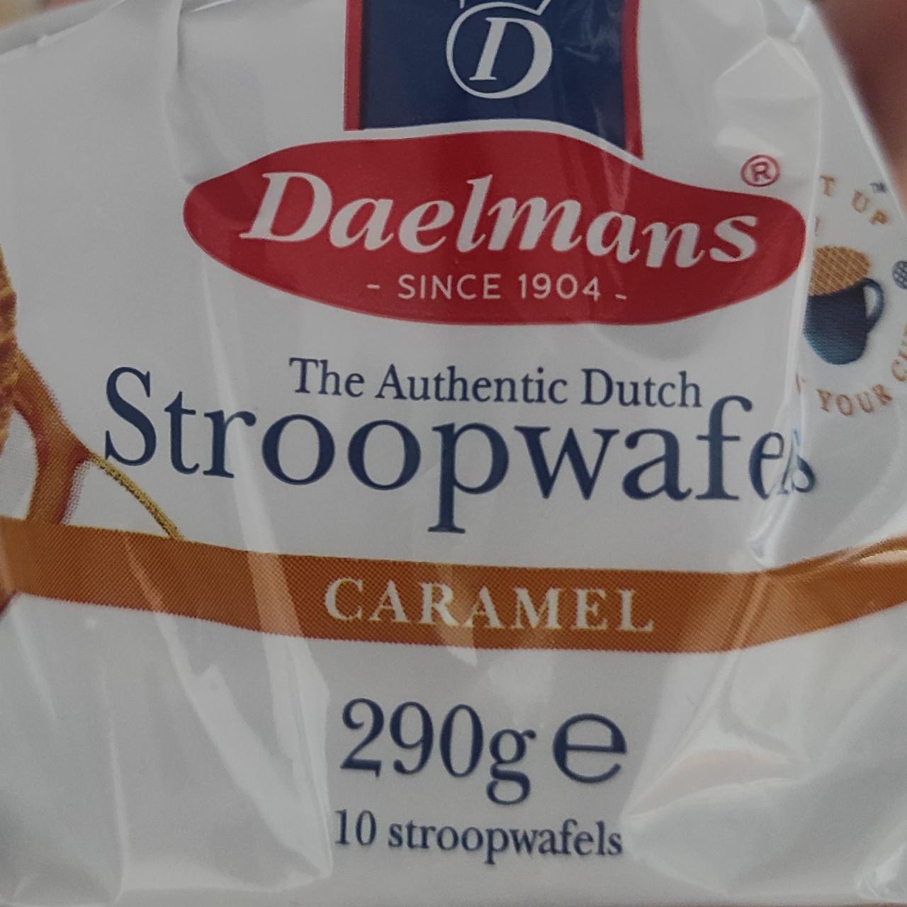 Фото - Вафлі голландські Stroopwafels Карамель Daelmans