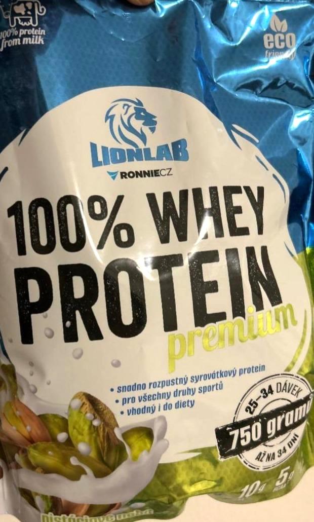 Фото - 100% Whey protein premium pistáciové nebe Lionlabb