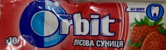 Фото - Жувальна гумка Wrigley * s Orbit Полуниця Orbit
