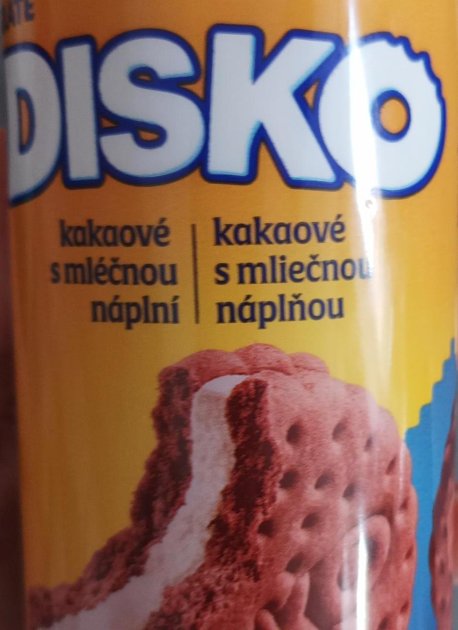 Фото - Печиво Disko з какао та молочною начинкою Mondelez