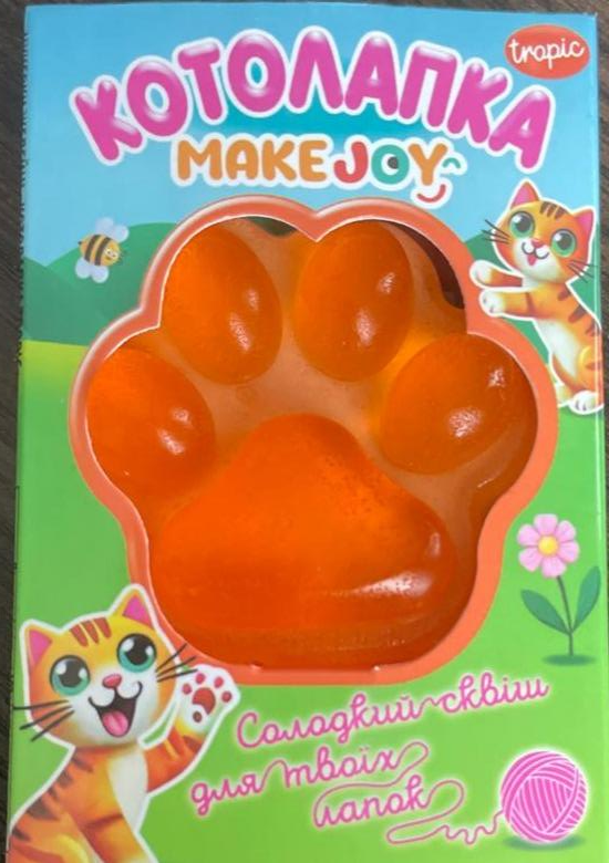 Фото - Цукерка желейна make joy котолапка Tropic