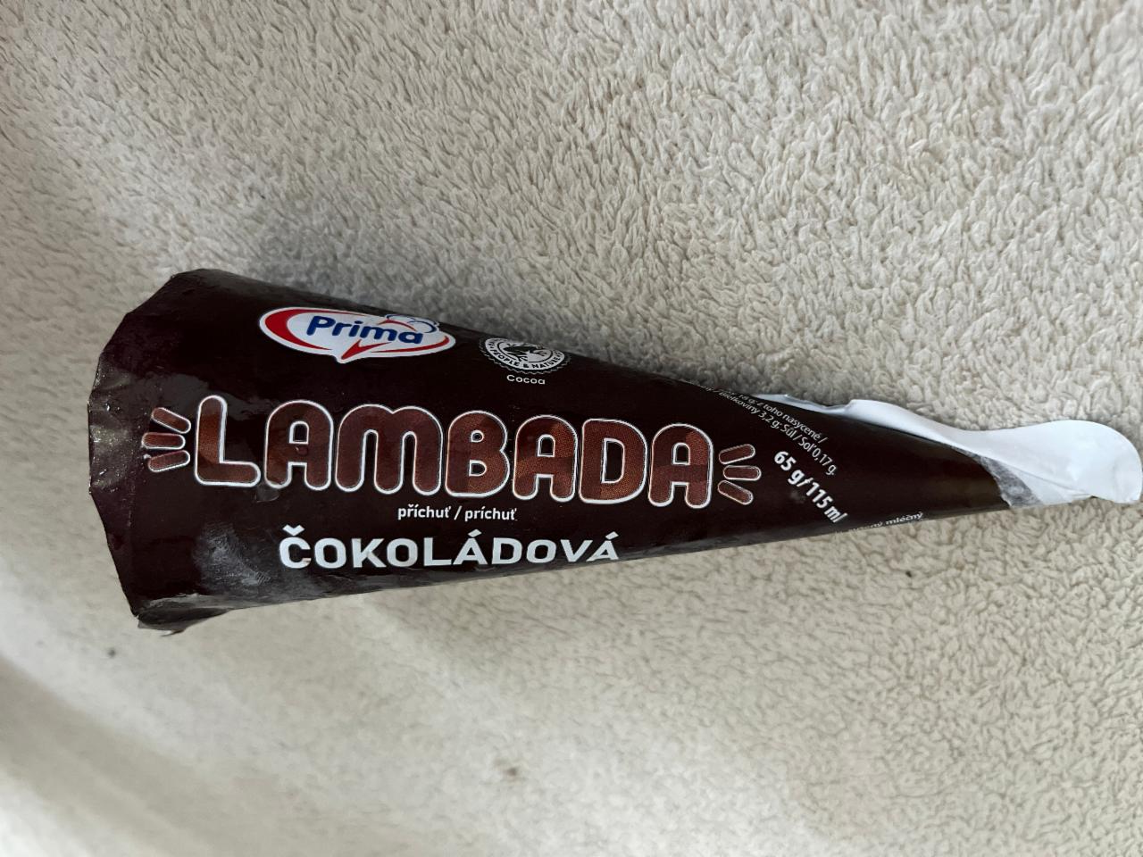Фото - Морозиво шоколадне Lambada Prima