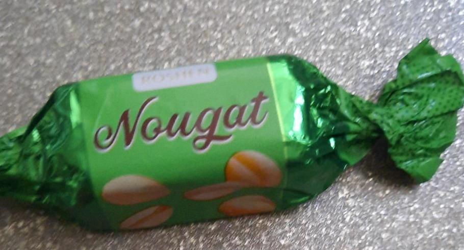 Фото - Цукерки з арахісом та м'якою карамеллю Nougat Roshen