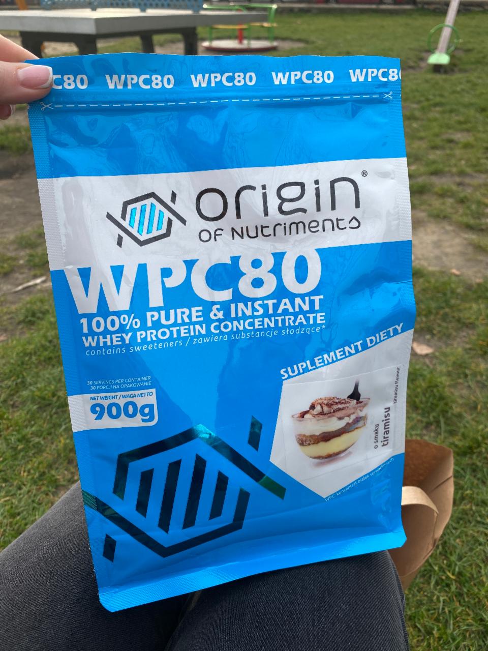 Фото - Протеїн WPC80 Origin of Nutriments
