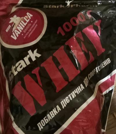 Фото - Протеїн зі смаком ванілі Whey Protein Stark