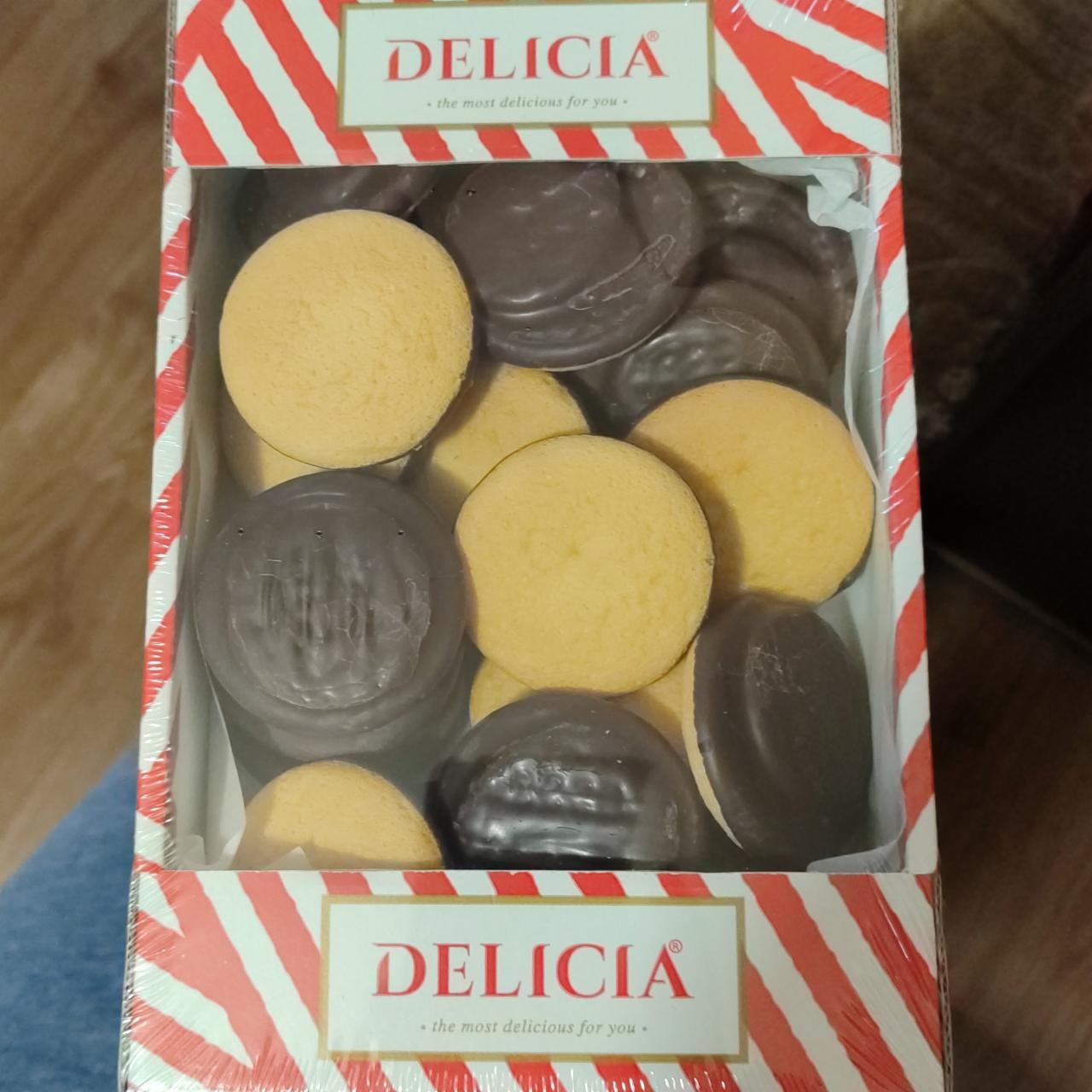 Фото - Печиво здобне зі смаком апельсина Деліція Delicia