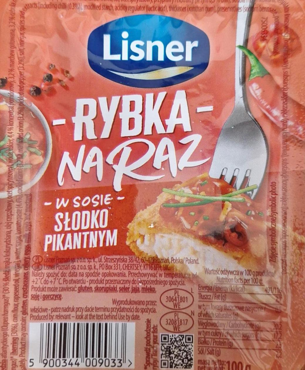 Фото - Rybka na raz Lisner