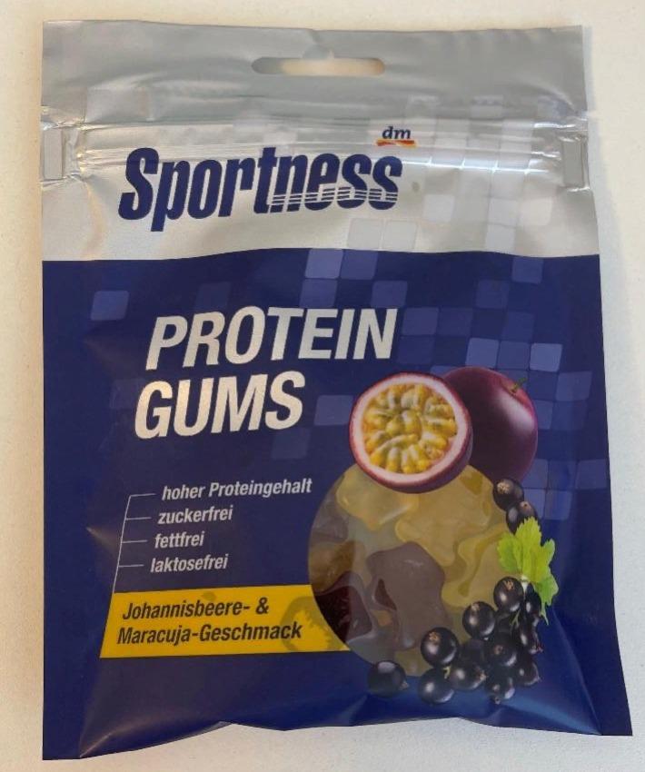 Фото - Протеїновий мармелад Protein Gums зі смаком маракуї та смородини Sportness