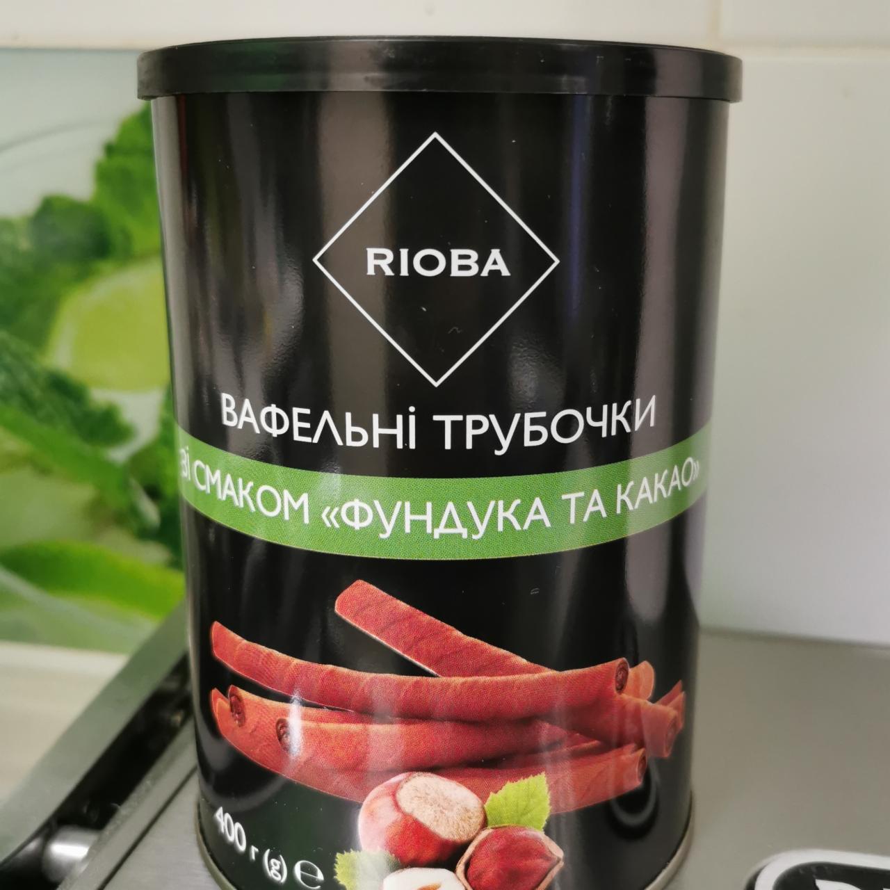 Фото - Вафельні трубочки зі смаком фундука та какао Премія