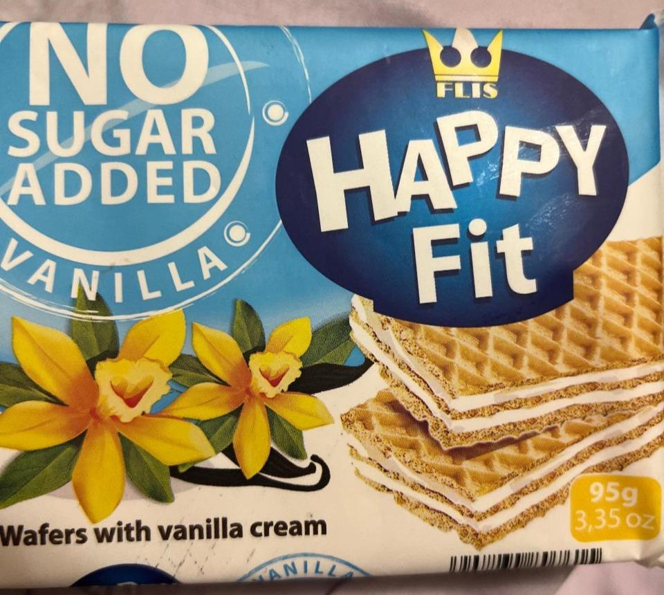 Фото - Wafers with vanilla cream Happy Fit Flis