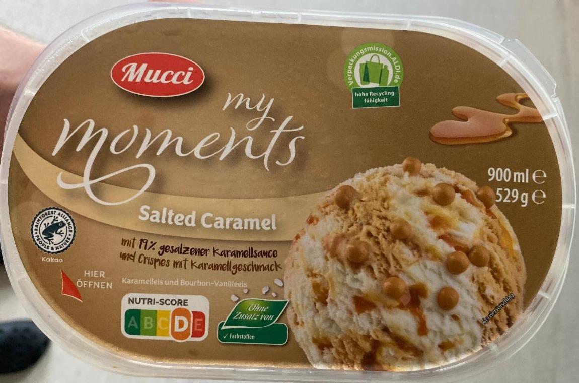 Фото - Морозиво з солоною карамеллю My Moments Mucci