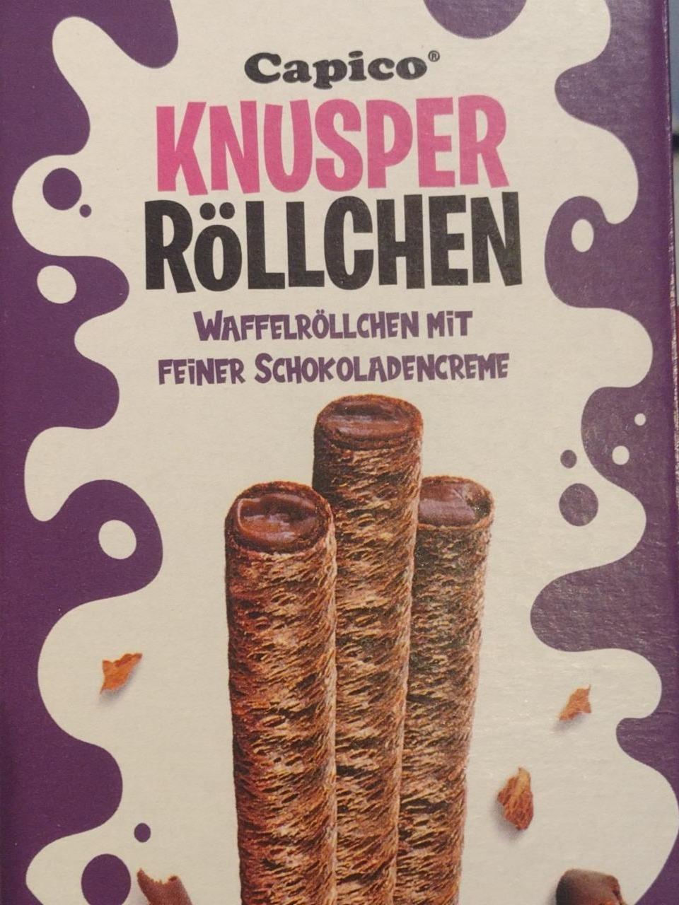 Фото - Knusper Rollchen Capico