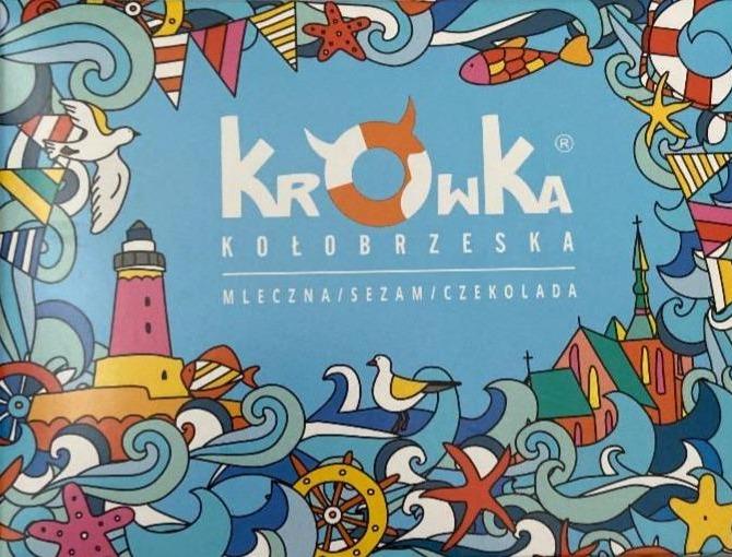 Фото - Krówka kołobrzeska sezam czekolada mleczna słodycze Krówka
