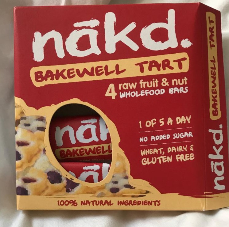 Фото - bakewell tart Nakd
