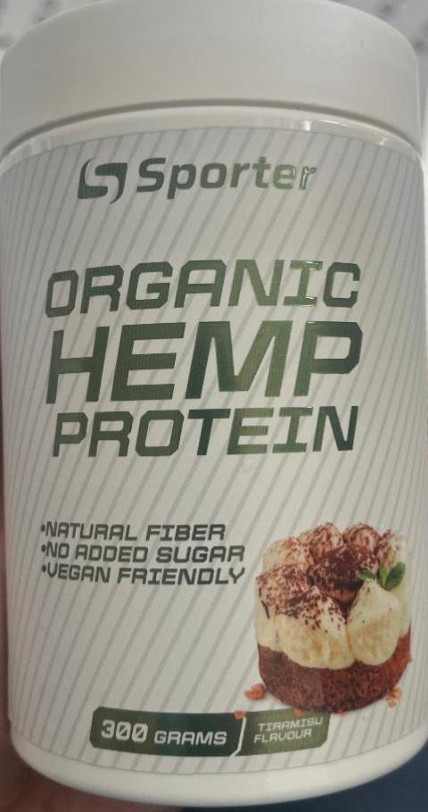 Фото - Протеїн конопляный Organic Hemp Protein Sporter