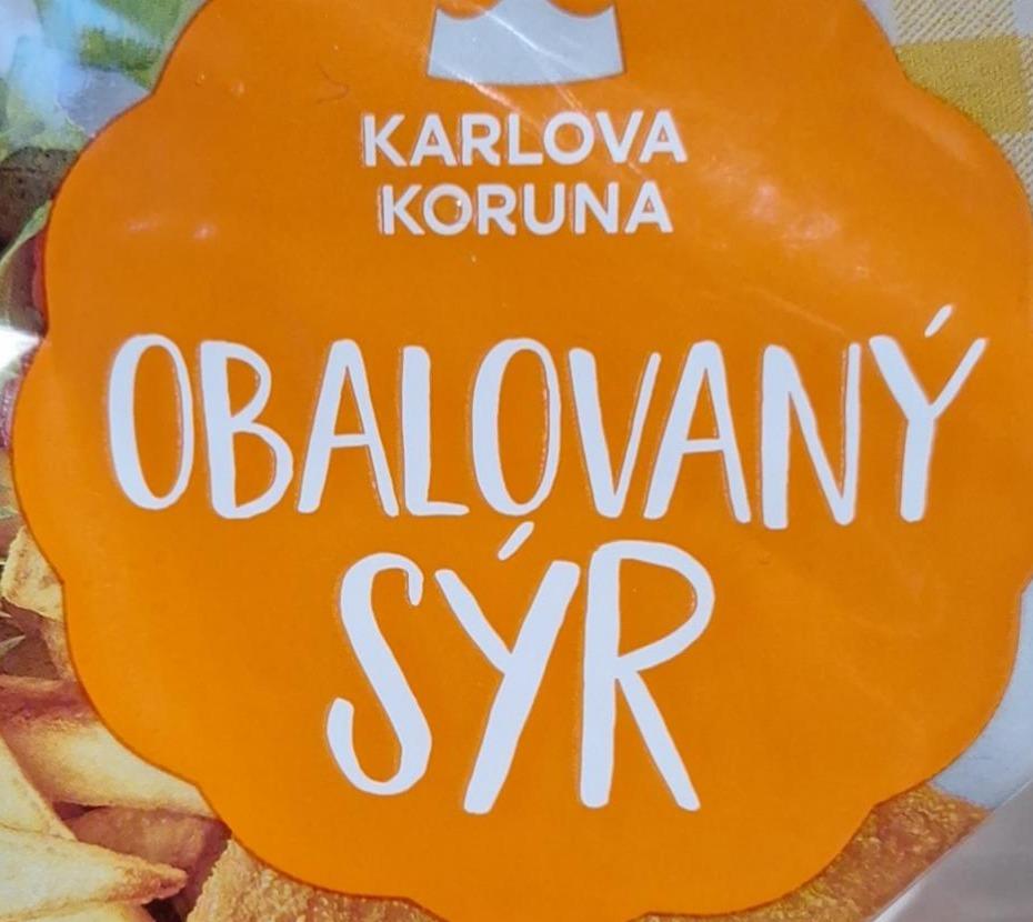 Фото - Obalovaný sýr Karlova koruna