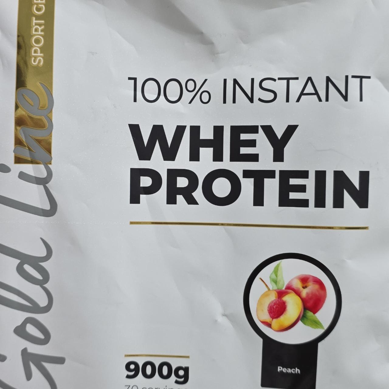 Фото - 100% instant whey protein peach Sport Generation