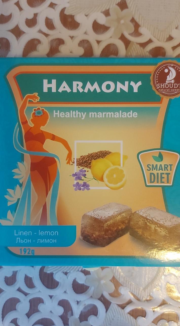 Фото - мармелад healthy лимон-льон Shoude