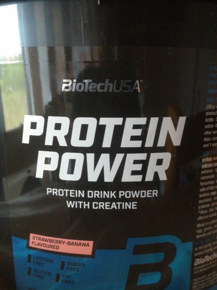 Фото - Протеїн полуниця-банан Protein Power Biotech USA