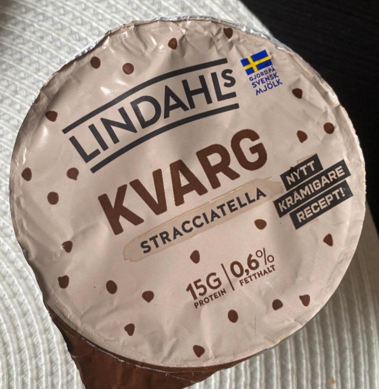 Фото - Йогурт Kvarg stracciatella Lindahls