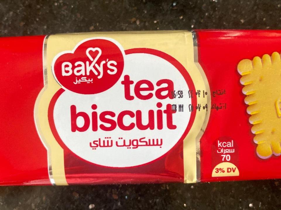 Фото - Печиво бісквітне Tea Biscuit Baky’s