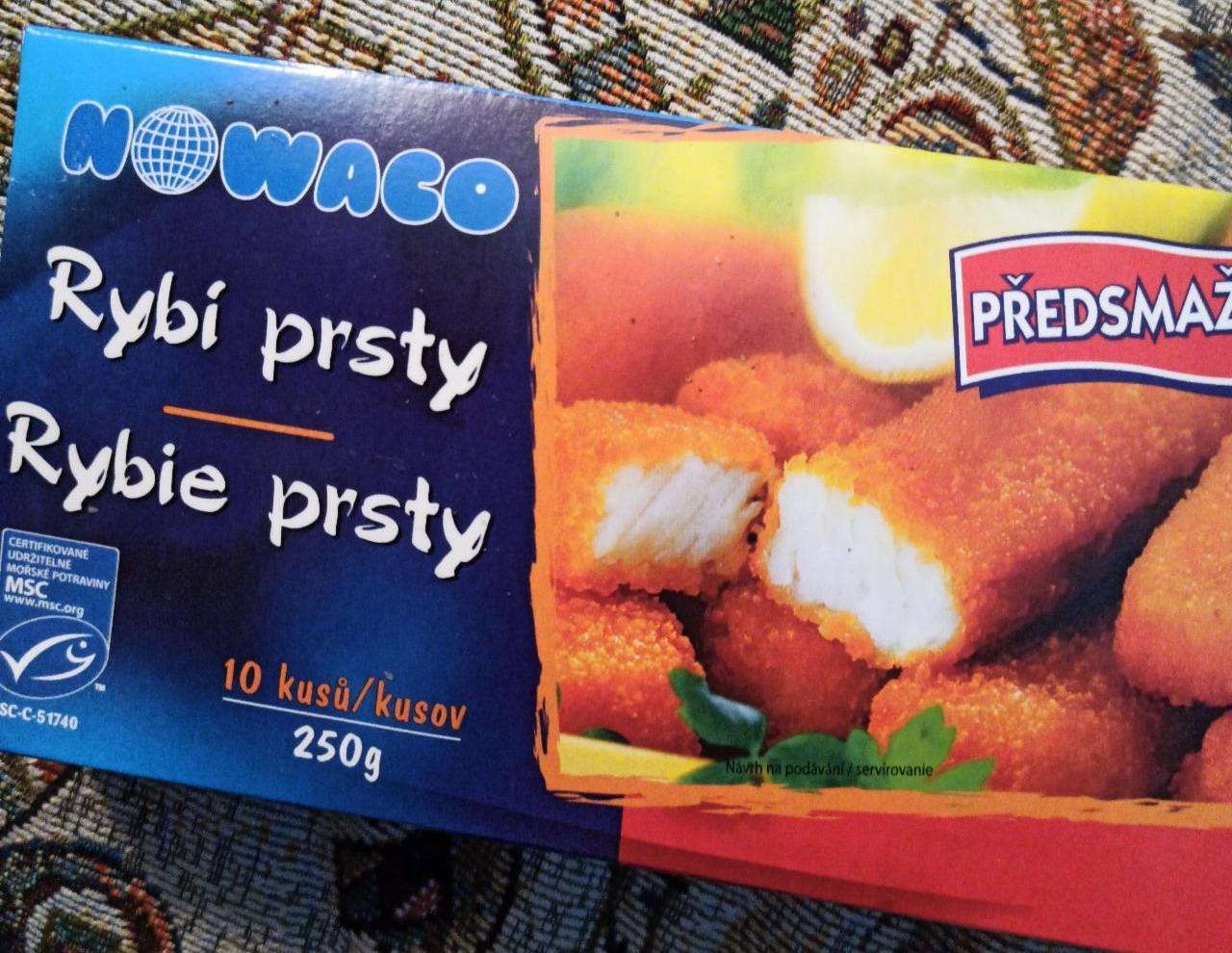 Фото - Rybi prsty předsmažené Nowaco